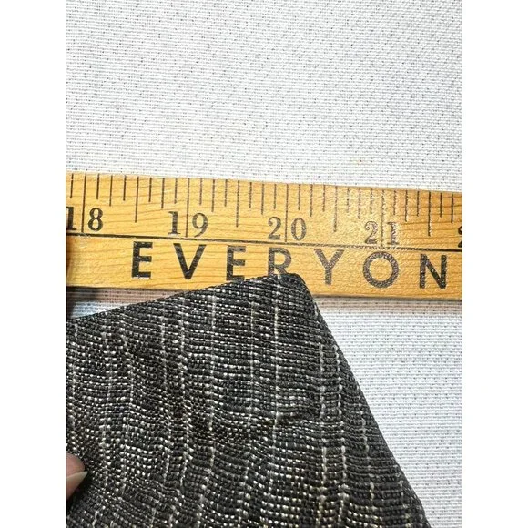 Jones Studio Women's Tweed Pencil Skirt Flat Front Size 24W Tan Back Slit Zip - Picture 8 of 11